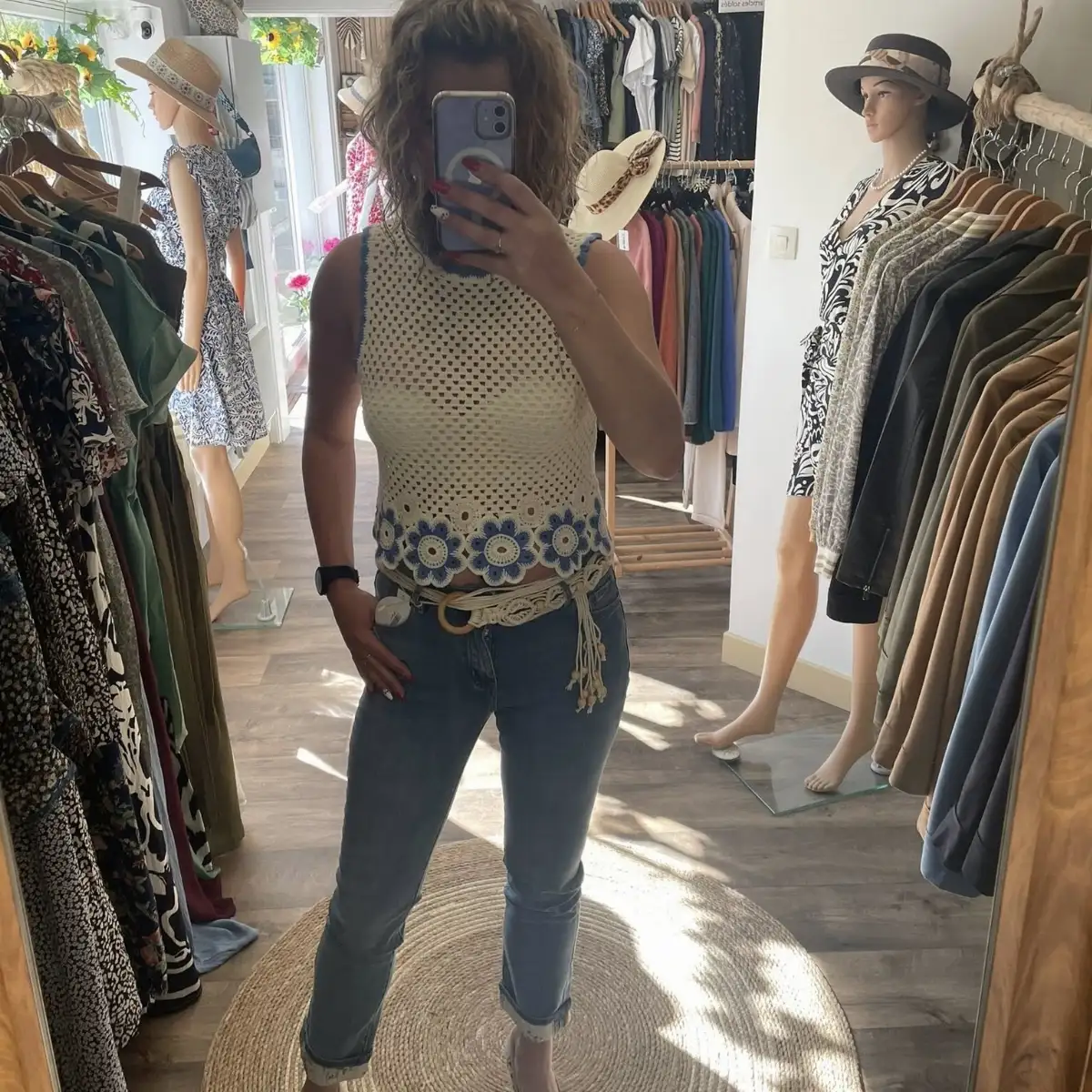 TOP EN CROCHET